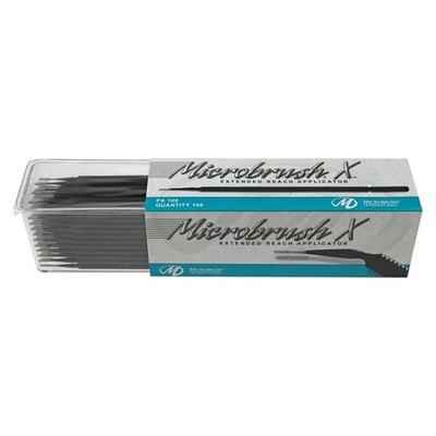 Microbrush X Zwart Refill 100stk
