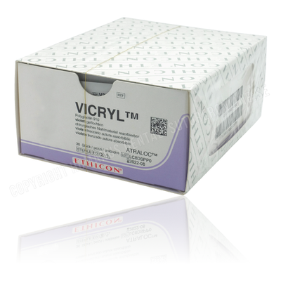 Vicryl 4-0 13Mm 3/8 45Cm Wit  36stk